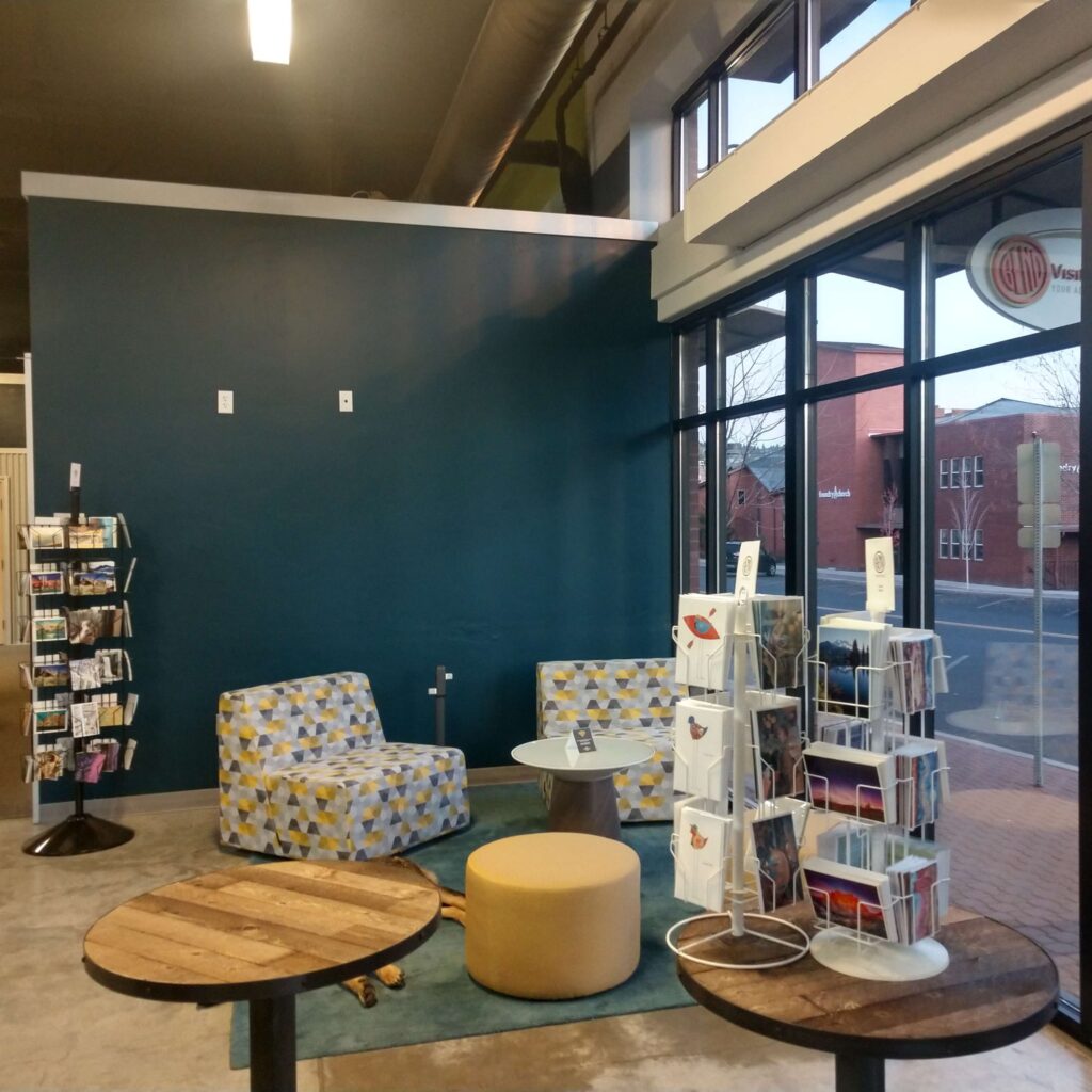 Interior business painting