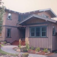 Brown exterior paintings
