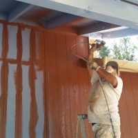 Brown exterior house painting in Bend OR