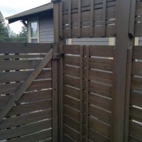 Fence painting in Bend OR